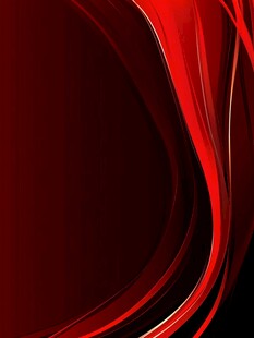 红色动感曲线背景图案