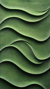 绿色波浪纹理背景图案