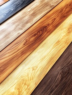 多样木纹地板展示