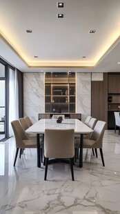 现代简约风大气餐厅空间