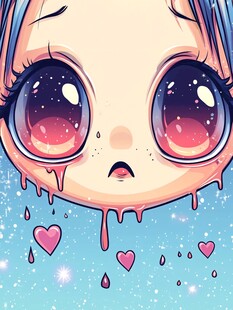 落泪萌娃 心泪交融的瞬间