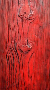 红色木纹纹理特写