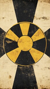 复古风格十字圆形图案