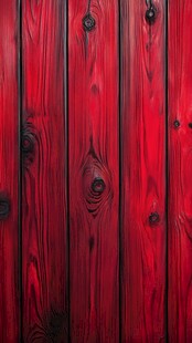 红色实木纹理木板背景
