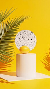 柠檬摆件 清新热带风美学