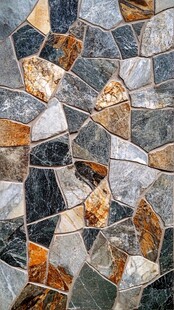 多彩碎拼石材纹理图案