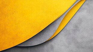 黄灰渐变创意几何背景图