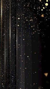 黑金粒子梦幻背景图