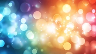 梦幻炫彩光斑背景图