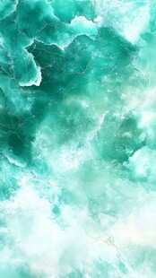 梦幻青绿色水墨纹理背景