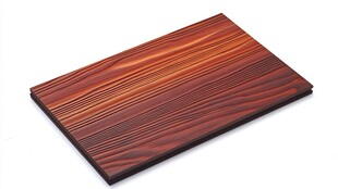 红褐色木纹木板特写