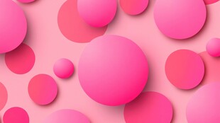 粉色圆形图案背景纹理