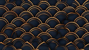 黑金鱼鳞纹理图案背景