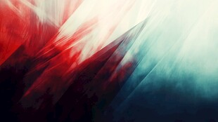 炫彩几何抽象动感背景图