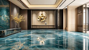 豪华大气中式风格入户玄关