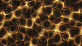 金色不规则几何纹理背景