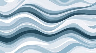 蓝白波浪纹理图案背景