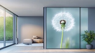 清新蒲公英主题室内空间