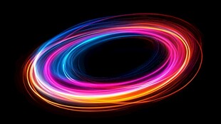 炫彩光绘环形特效