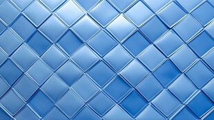 蓝色菱形拼接立体纹理背景