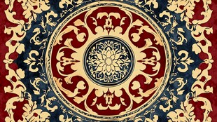 古典华丽中式传统花纹图案