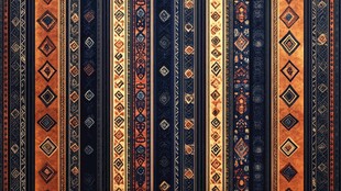 民族风几何图案纹理背景