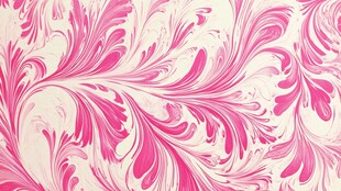 粉色唯美花纹装饰图案