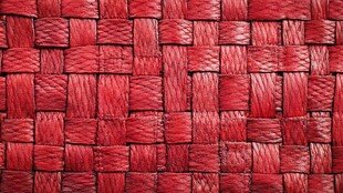 红色编织纹理背景图案