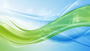 清新动感渐变波纹背景图