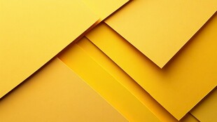 黄色几何叠层背景图案