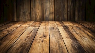 木质室内空间的地板背景