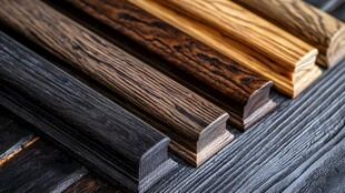 多样实木线条展示