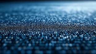 蓝色颗粒质感微观背景图