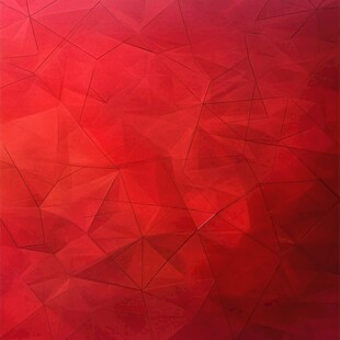 红色多边形纹理背景图案