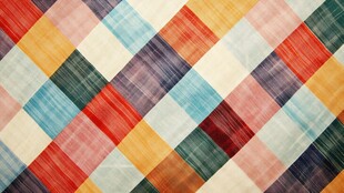 多彩格子图案纹理背景