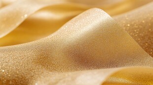 金色丝滑绸缎质感纹理