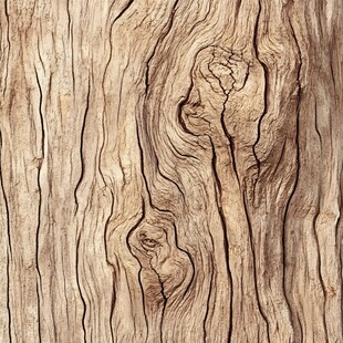 古朴老树皮纹理特写