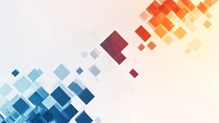 多彩方块抽象背景图案