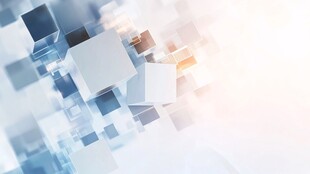 梦幻方块背景图