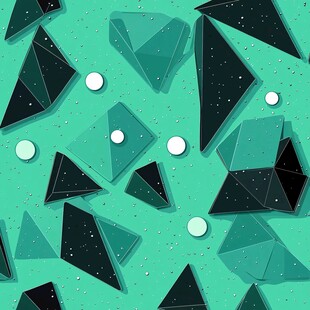 几何宝石图案背景设计
