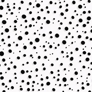 黑白圆点无缝图案背景