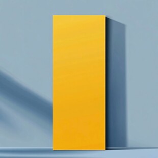 黄色立体块 简约光影背景