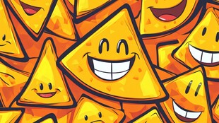 笑脸三角图案大集合