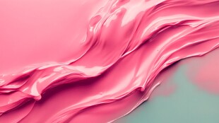 粉色丝滑质感流体背景