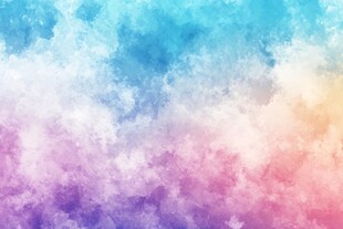 梦幻水彩渐变天空背景