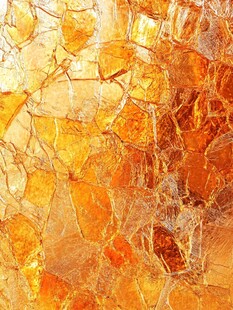 金色裂纹玻璃质感纹理