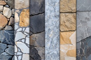 多样石材纹理展示
