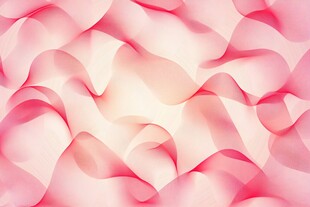 粉色渐变波浪纹理背景图