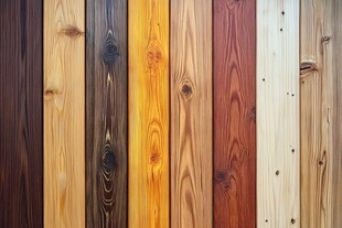 多样木纹木板展示