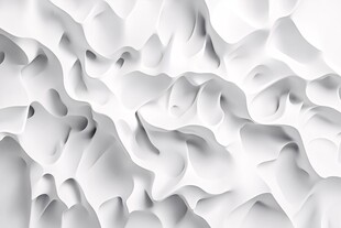 白色立体褶皱纹理背景